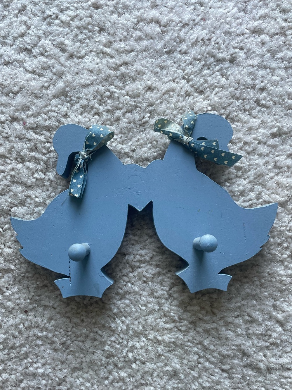 Blue Vintage Goose Wall Hook